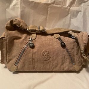 Kipling-beige small-medium shoulderbag